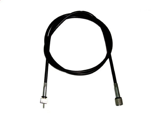 Black speedometer cable with end fittings