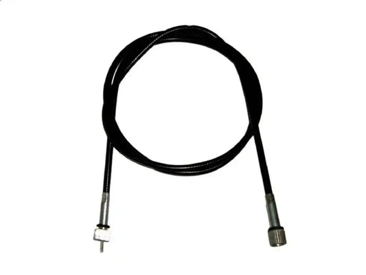 Black speedometer cable with end fittings