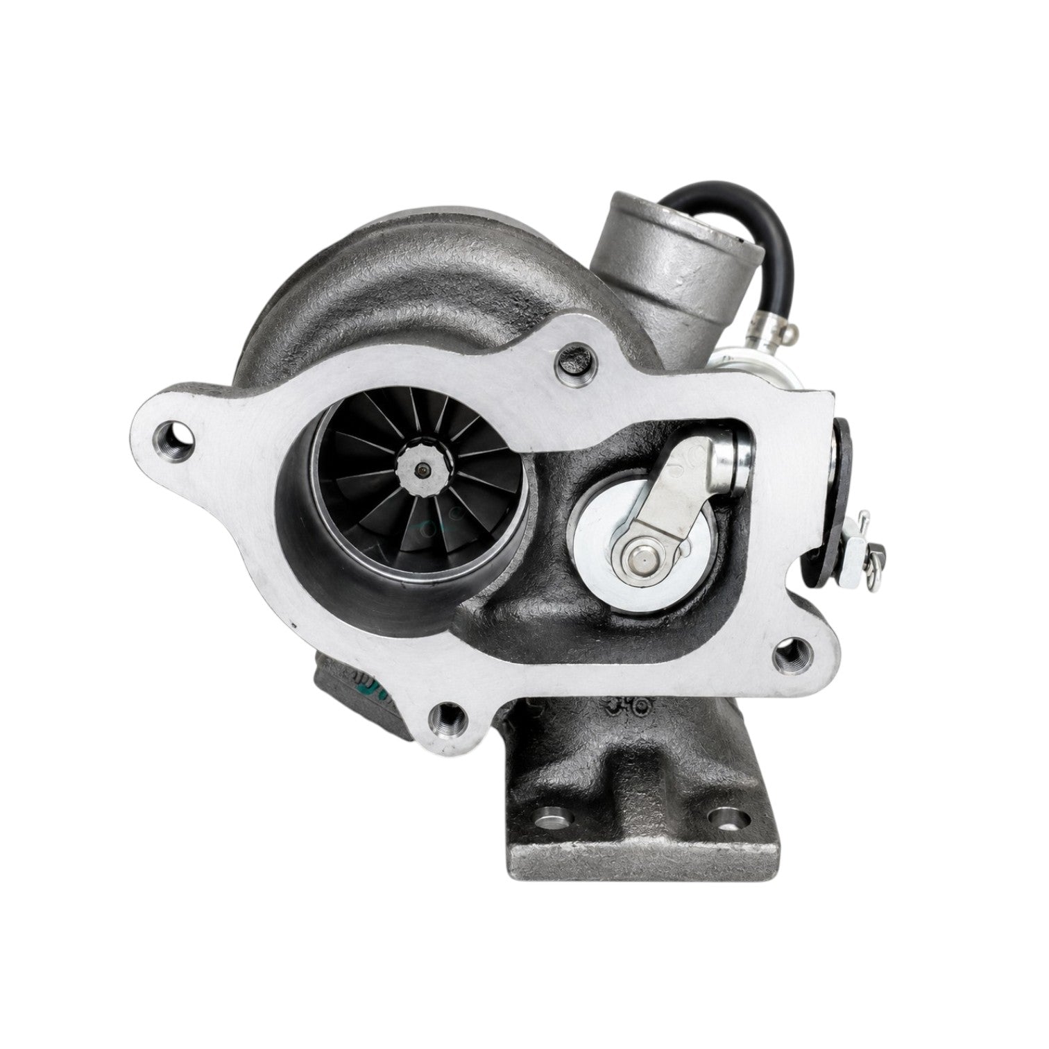 Turbocharger for tractors, durable metal, compact design, enhances engine efficiency, turbocharger movie