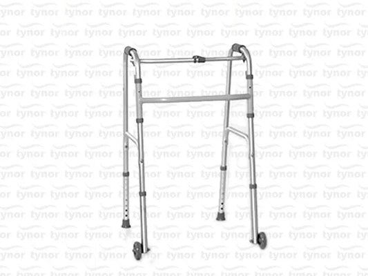 Tynor Walker universal front-wheeled walker frame with caster wheels