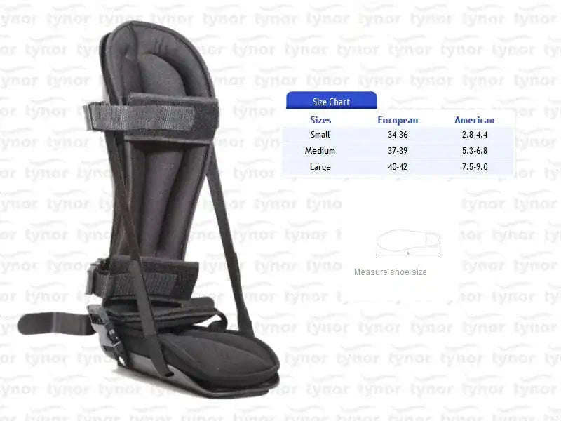 Tynor PF night splint foot brace, adjustable for comfort and heel support