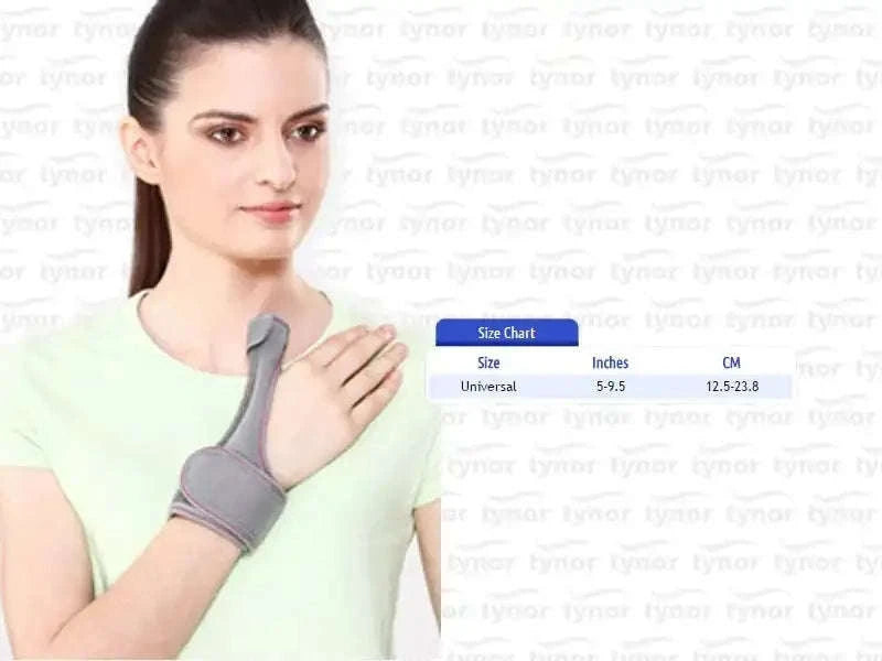 Tynor Thumb Spica Splint with universal thumb support and adjustable design