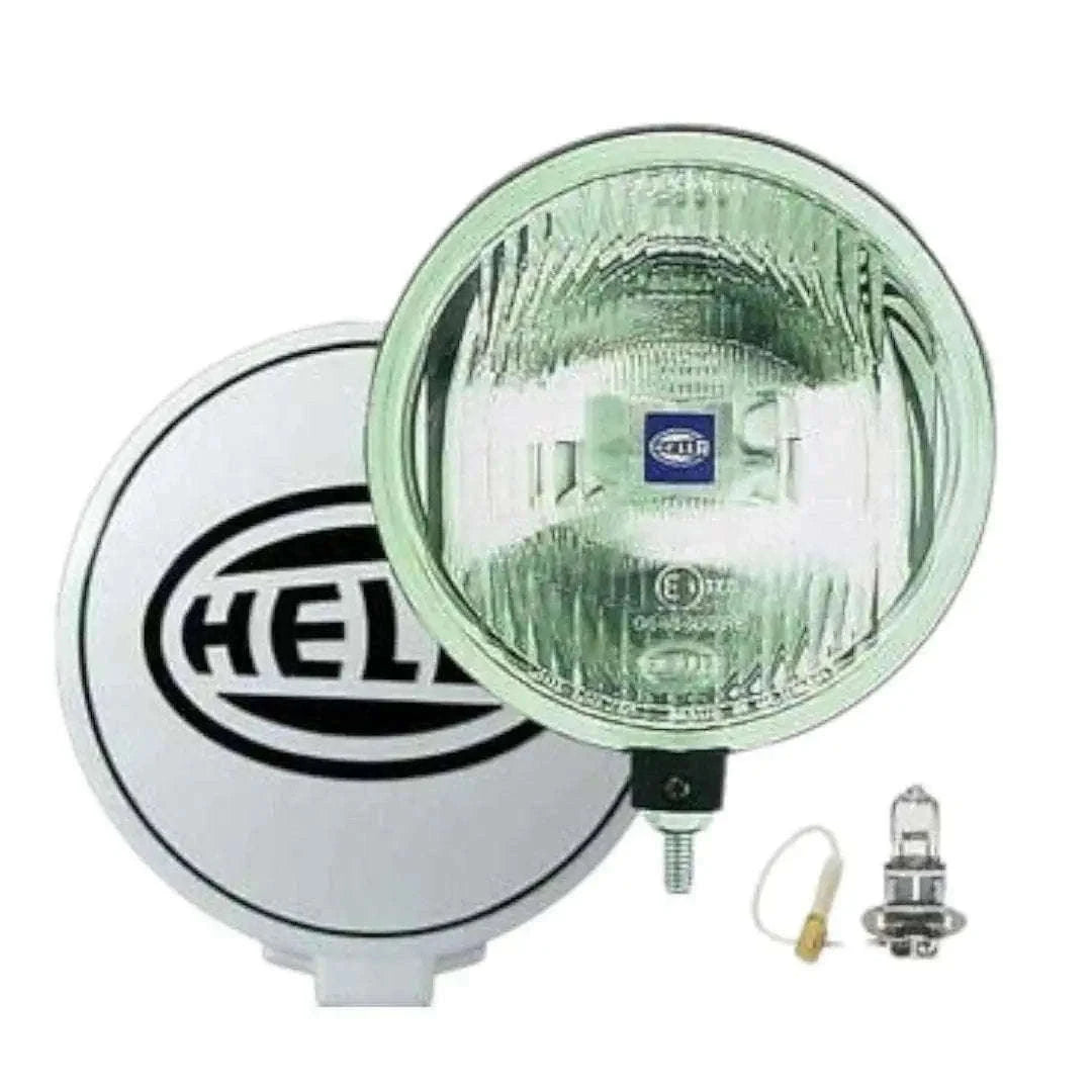 Hella Comet 500 white spotlight driving lamp with cover and bulb