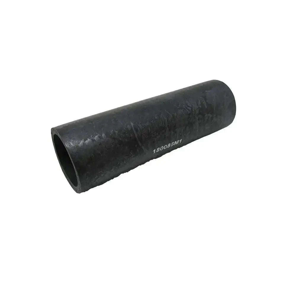Upper radiator hose in dark rubber with molded marking