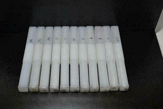 Valve guide reamer kit with multiple sizes stored in protective cases