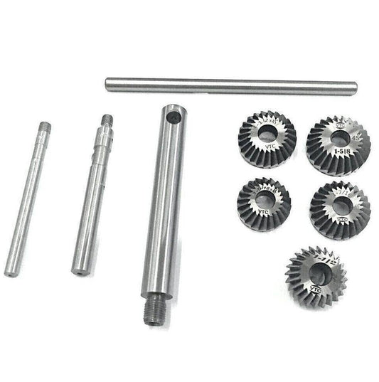 Valve Seat Cutter Set with Various Cutters and Tools for Precision Engine Repair