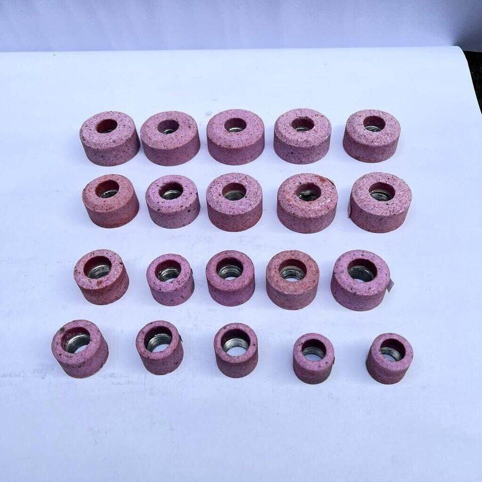Valve Seat Grinding Stones Set Of 20 Pieces For Sioux Holder 11-16 Thread Inch - StellerGear