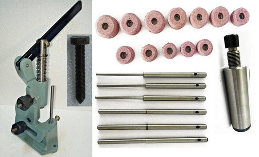Valve Seat Grinding Stones Tools 12Pcs With Stone Dresser 6Pcs Pilots Holder - StellerGear