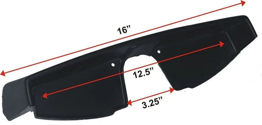 Front Leg Shield Tool Glove Box Top Tray, 16 inches long, 12.5 inches wide, vehicle glove box accessory
