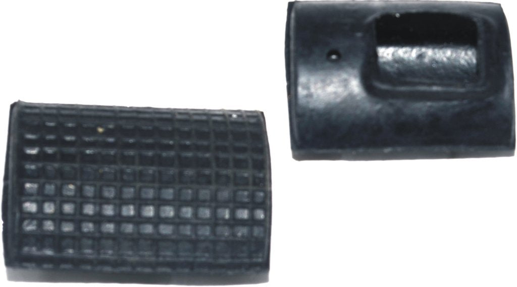 Black rubber brake paddle designed for Vespa, essential parts of a vespa for effective braking
