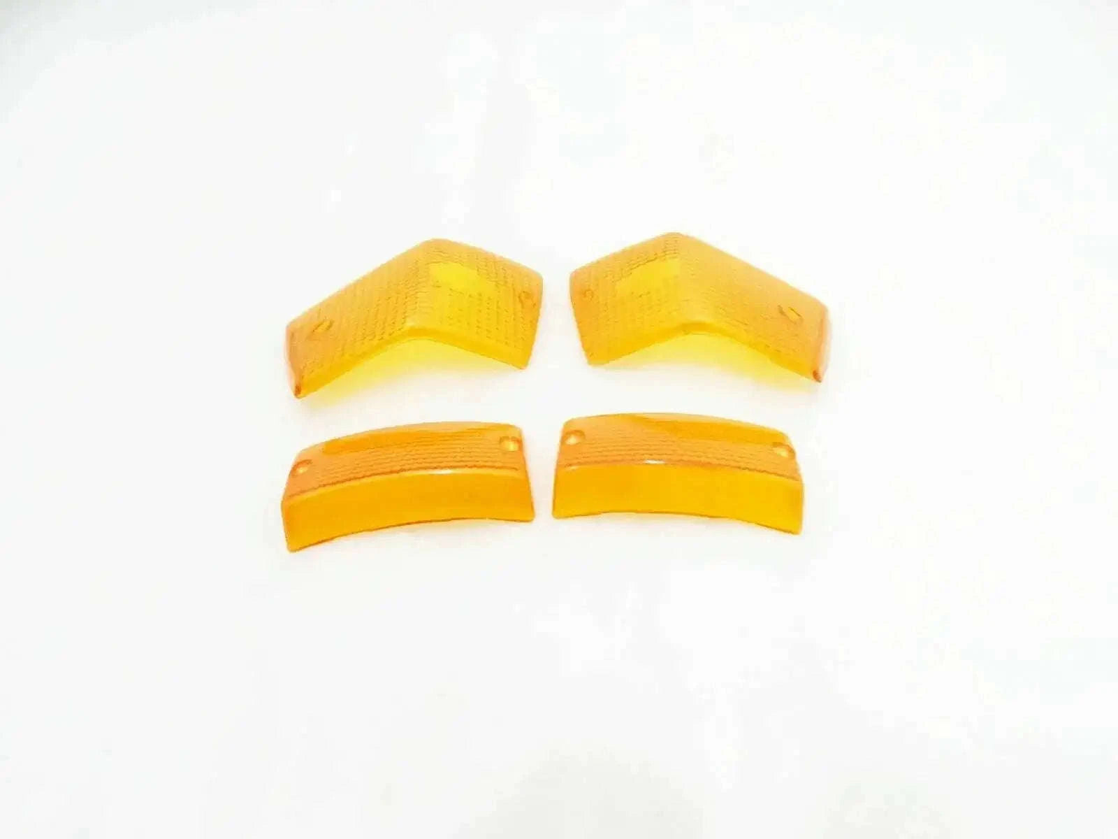 VESPA PX Complete Orange Glass Lens Set - StellerGear
