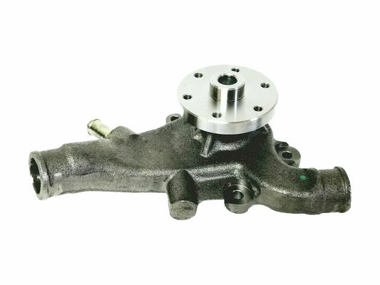 Durable cast iron water pump designed for tractors, used in systems to pump water efficiently.