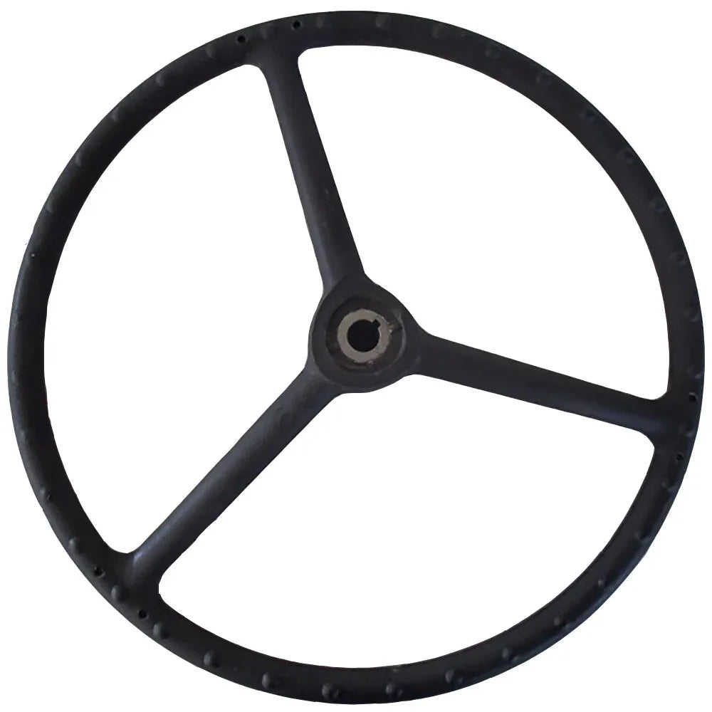 Tractor steering wheel steering, durable rubber, 16 inch, for improved control and handling