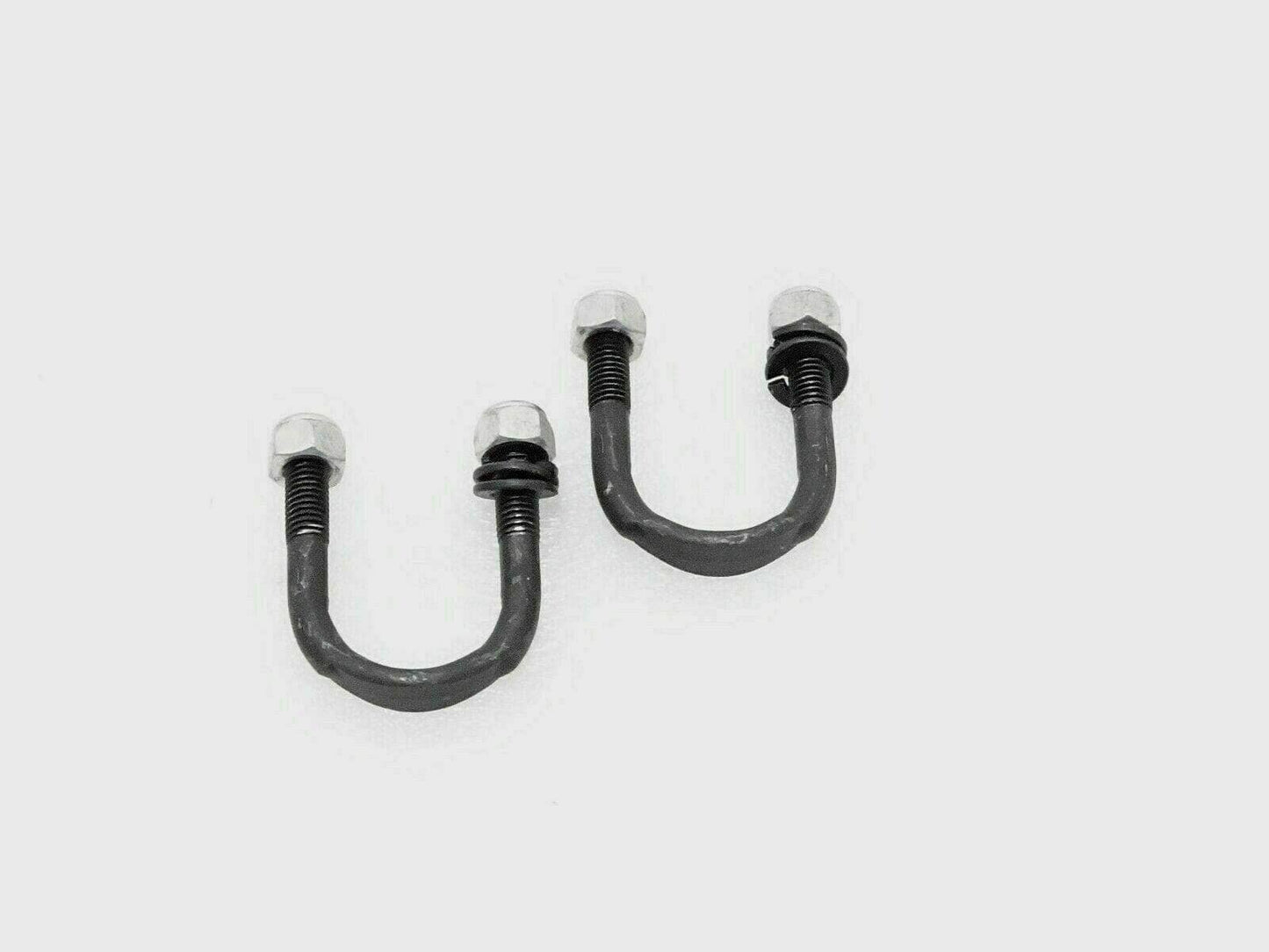 Willys GPW Jeep shaft U bolt pair made from durable steel with nuts and bolts