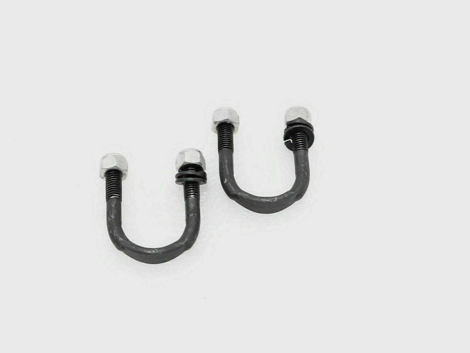 Willys GPW Jeep shaft U bolt pair made from durable steel with nuts and bolts