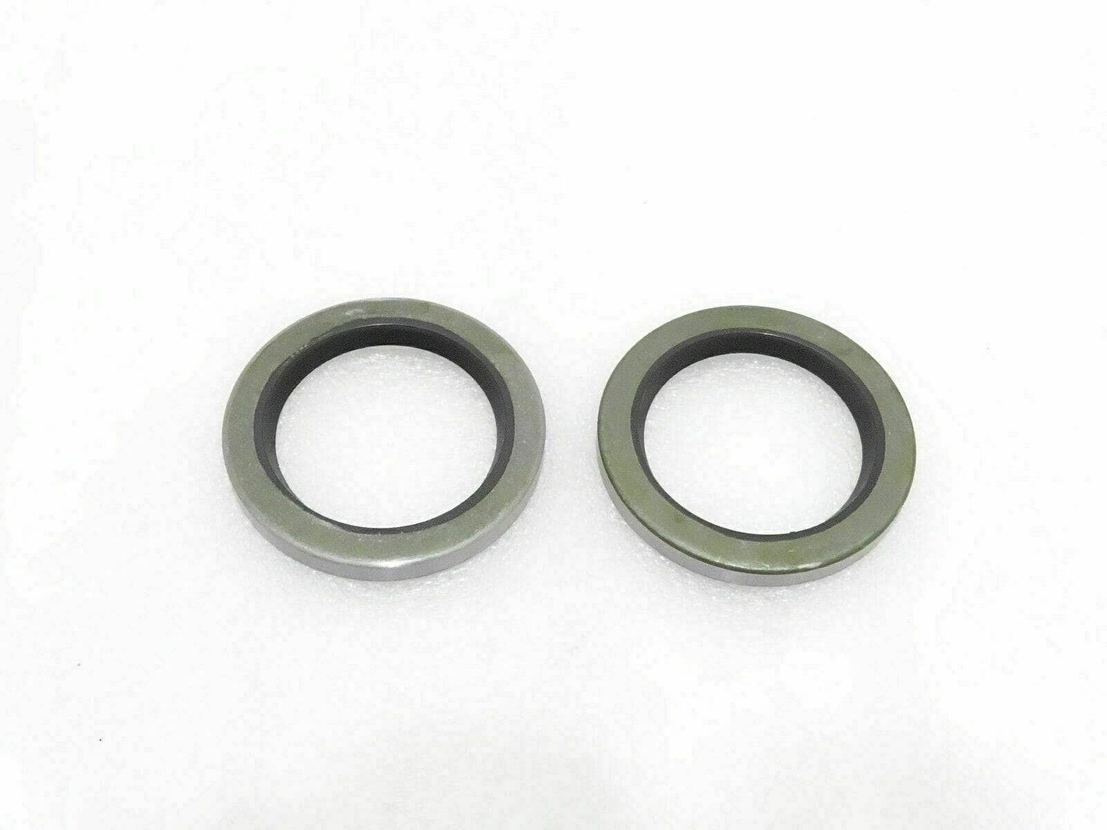 Willys Jeep front wheel hub seal set comprising two durable rubber seals for effective sealing