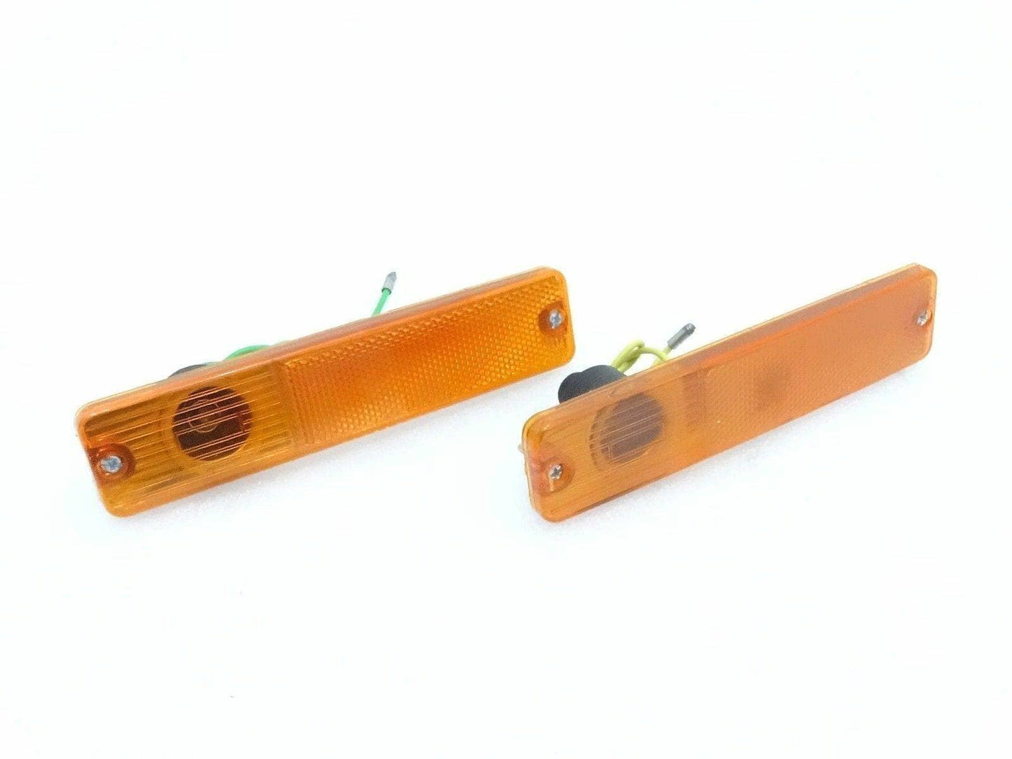 Willys Jeep indicator set with orange lenses for enhanced visibility and safety