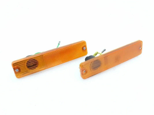 Willys Jeep indicator set with orange lenses for enhanced visibility and safety