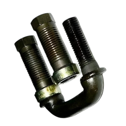 Durable Aftermarket Willys MB GPW shackle pair with strong bolts for enhanced suspension support