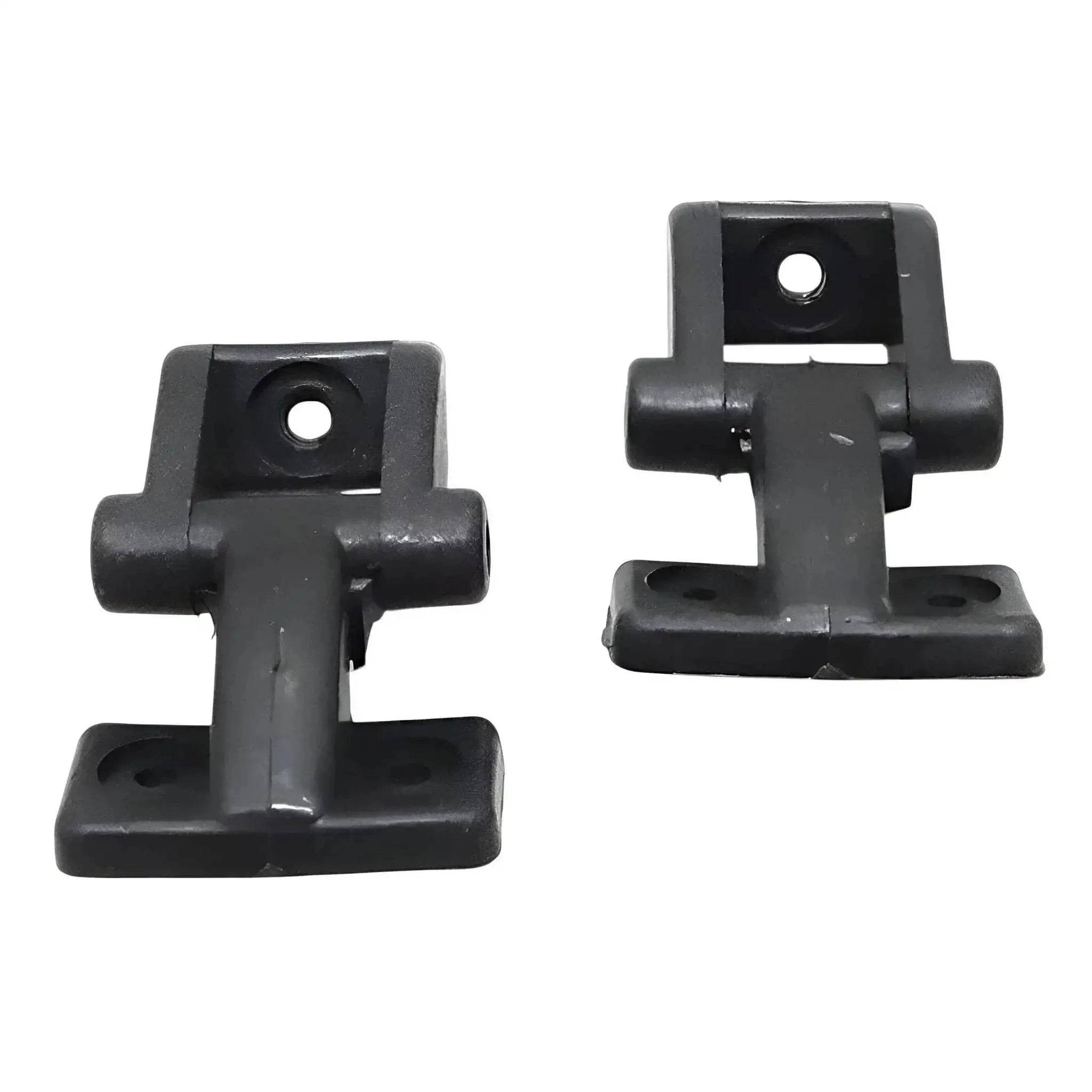 Windshield Fold Down Hinges for Maruti Gypsy - Black by StellerGear