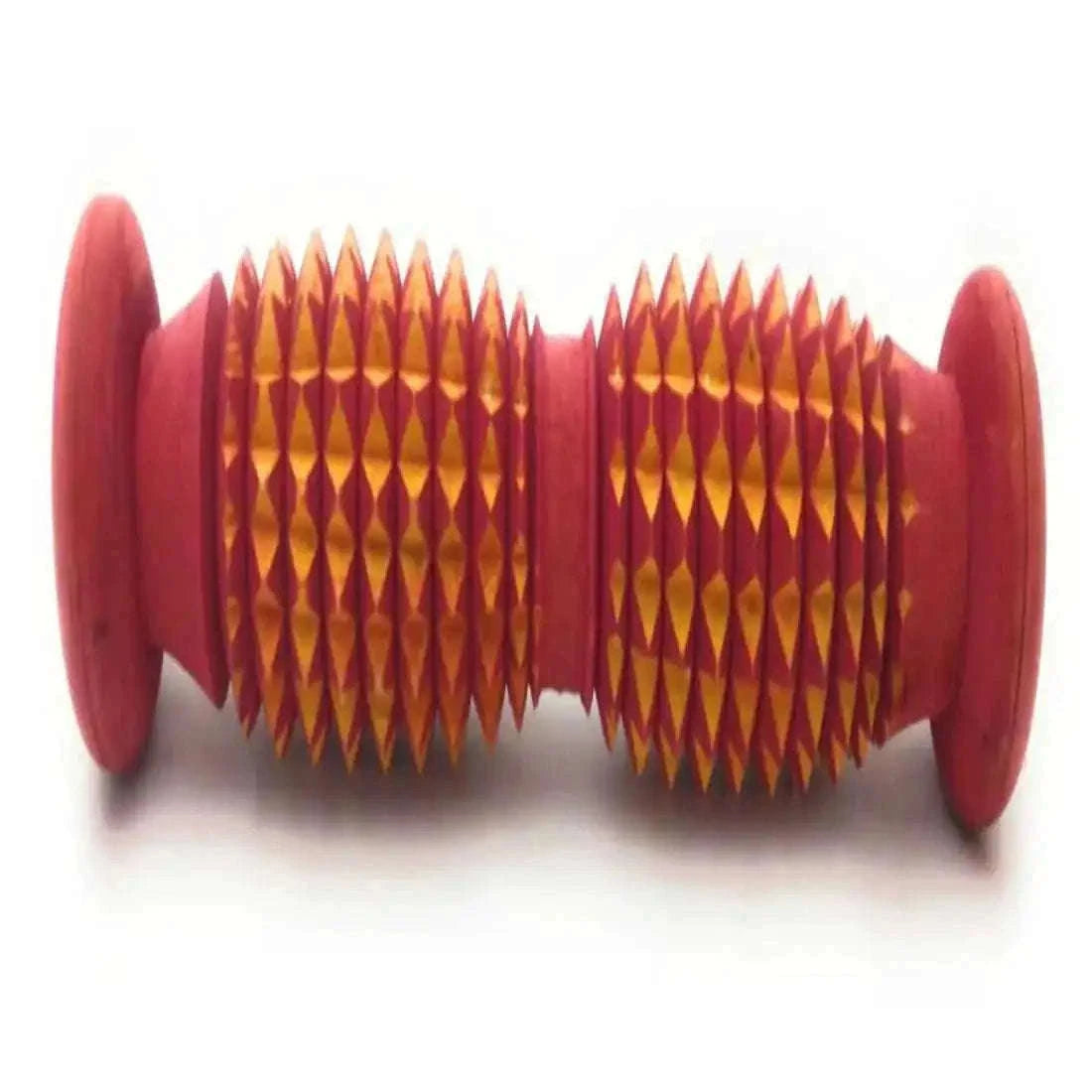 Wooden foot roller massager for stress relief and reflexology