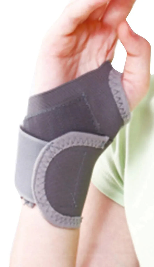 ACUPRESSURE wrist brace with thumb support, made of breathable fabric for injury protection and comfort