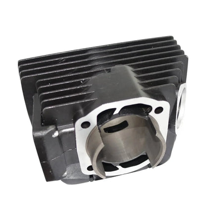 Cylinder piston replacement kit, black cylinder with piston bore and mounting plate