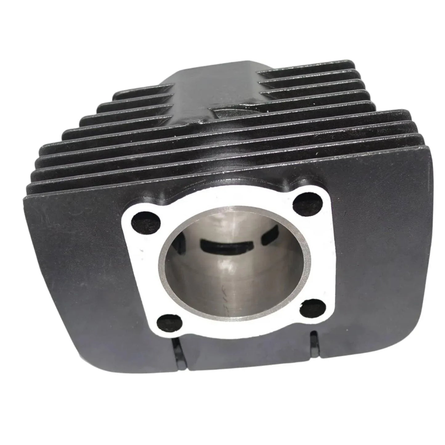 Cylinder piston replacement kit, black cylinder block with silver piston cylinder bore