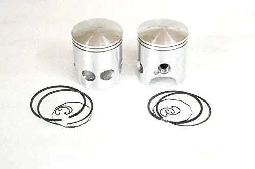 YAMAHA RD350cc 64mm PISTON ASSLY, aluminum, includes two pistons and rings for engine repairs