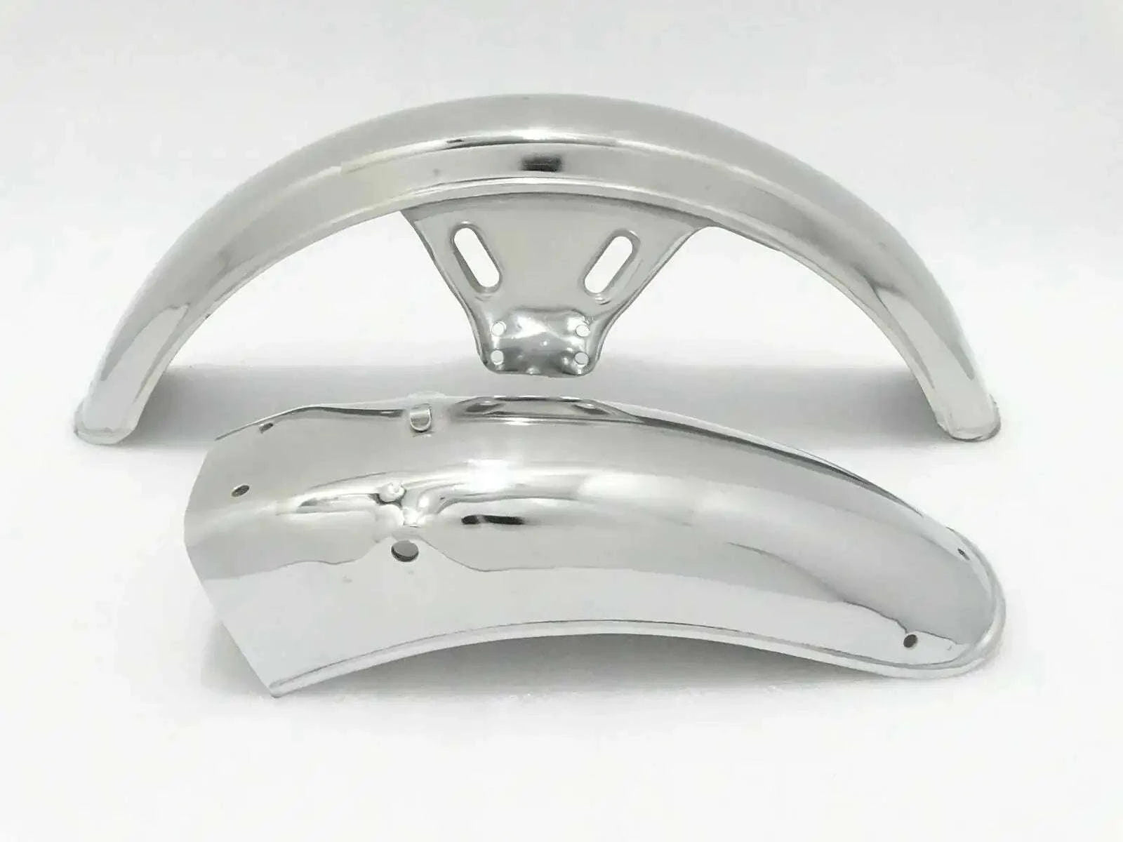 Yamaha RXS100 & RX125 Chrome Mudguard Set by StellerGear