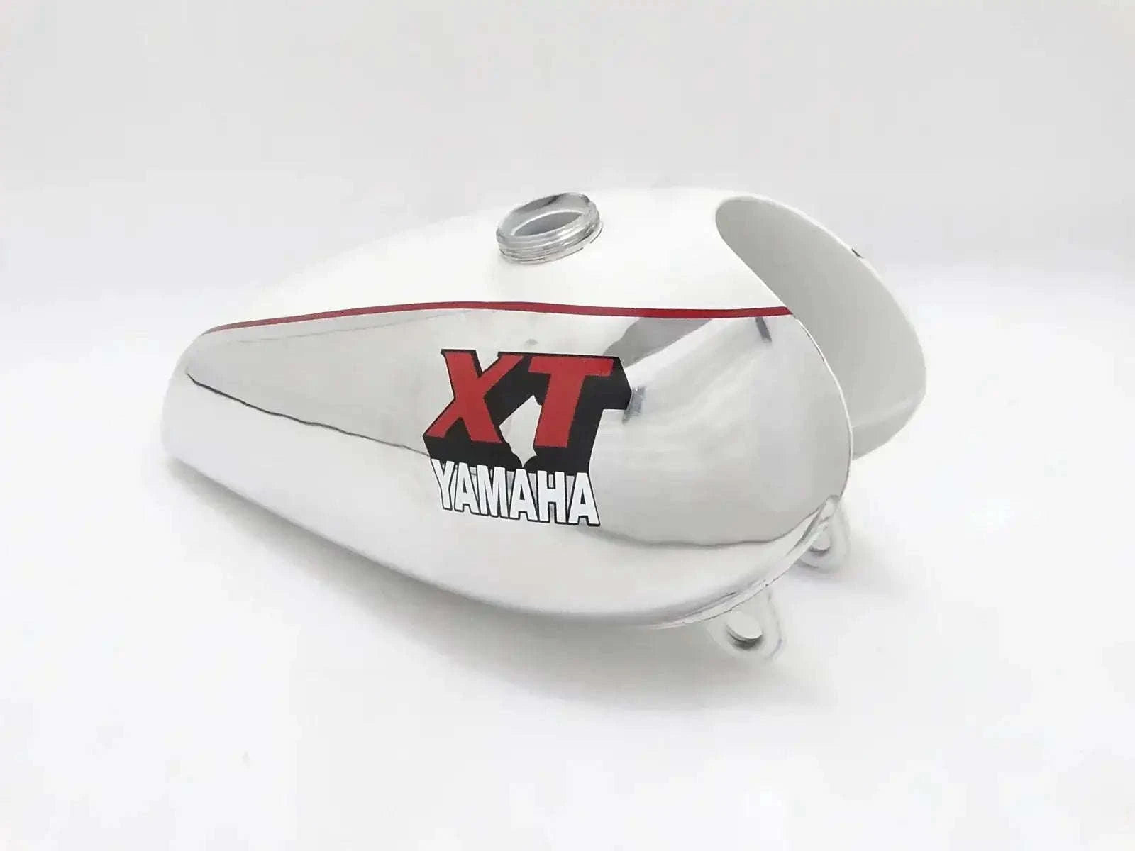 Yamaha XT500 1980's alloy white painted petrol tank for motorcycles