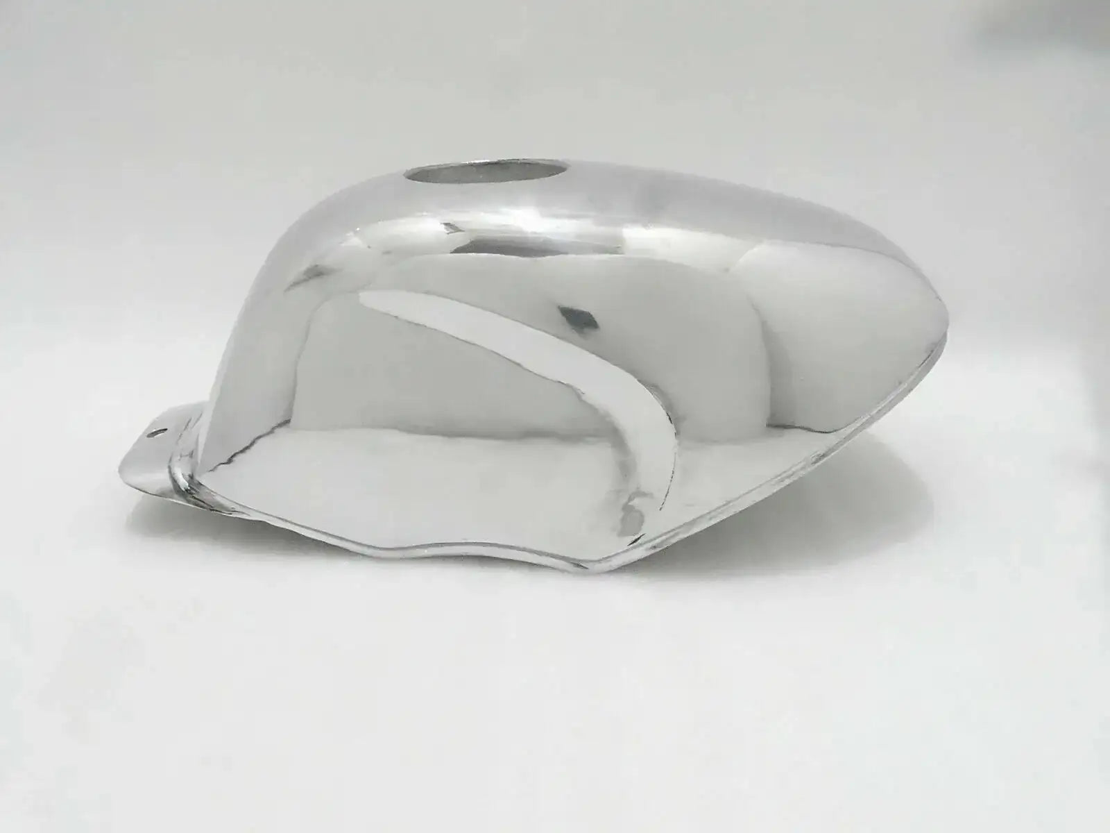 Yamaha YSR50 aluminum fuel tank, petrol blue color, lightweight and durable for motorcycle fuel storage