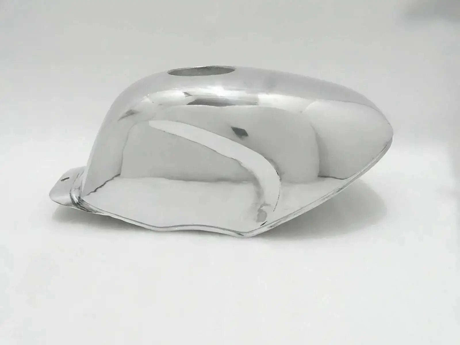 Yamaha YSR50 aluminum fuel tank in petrol blue color for motorcycle